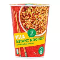 Greitai paruošiami makaronai BILLA Sesame Chicken flavour, 75g