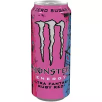 Energinis gėrimas MONSTER ULTRA FANTASY RUBY RED, 500 ml
