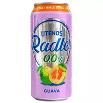 Nealkoholinis alaus kokteilis UTENOS Radler Guava 0.0% 0,5L