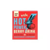 Juodųjų serbentų ir pipirmėčių tyrė energetiniam gėrimui 2x40ml MASHIE HOT POWER