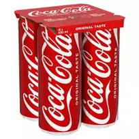 Gazuotas gaivusis gėrimas COCA-COLA, 4x330 ml