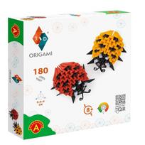 Popierinių figūrų gaminimo rinkinys Alexander Origami 3D Ladybirds, geltona sp.