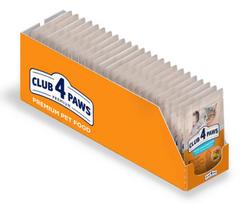 Club 4 Paws Premium suaugusioms katėms jautriam virškinimui, 80 g x 24 vnt.