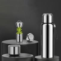 Men's Smart Insulated 316 Stainless Steel Water Bottle with Temperature Display 600ml