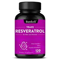 Vitamin C 120 Mg, 99% Pure Trans-Resveratrol Extract 500mg, 120 Capsules Per Bottle 120 Capsules