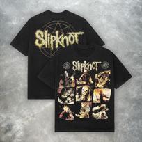 Slipknot 2003 Reprint T-shirt Y2K Nu-metal Band Tee Men Women Oversized Cotton Loose Streetwear Harajuku Female Male Clothing... S įvairiaspalvis