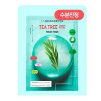 BRING GREEN Fresh Mask Sheet Set (10 Sheets) Tea Tree Soothing- 10sheets
