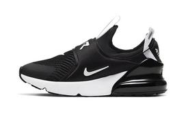 Nike Air Max 270 Extreme Bėgimo Bateliai Juodi Balti Vaikams CI1107-001 28