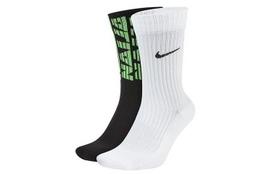 Nike Crew Socks Unisex 2 Pack Multicolor CU7197-902 24-26