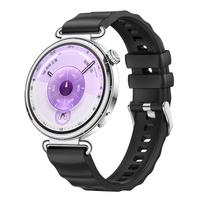 18 mm silikoninis dirželis Huawei Watch GT6 41 mm, minkštas sportinis apyrankė HUAWEI Watch GT4 GT5 41 mm/GT5 Pro 42 mm laikrodžio apyrankė 18mm juoda