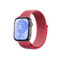 Nailono dirželis Huawei Watch Fit 3 4 Pro laikrodžiui SmartWatch apyrankė Huawei Watch Fit3 fit4 Keičiama juosta Apyrankė Dirželis huawei fit3 fit4 fit4pro raudona