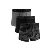 Under Armour Tech Boxer Jock Comfortable Fitting Soft Skin-Friendly Underwear 3-Pack Men underwear Black 1387419-001 M
