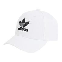 Adidas Originals Adicolor Medvilninės beisbolo kepurės Unisex Baltos Adidas FJ2544 OSFM balta
