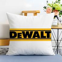 Tool Box D-DeWalt-MT Cool Pillow Case Printed Brushed Fleece Pillow Baby Skin-Touch Eco-Friendly Dye-Sublimat 12x12Inch