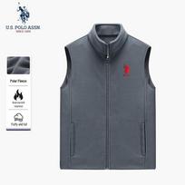 JAV. POLO ASSN.. Vyriška liemenė su stovinčia apykakle, be rankovių M