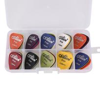 50 vnt./rinkinys Elektrinės gitaros plektrai Akustinės muzikos plektrai Plektras Gitaros priedai