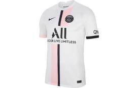 Nike Paris Saint Germain Breathe Stadium išvykos replikos marškinėliai 2021 su Messi 30 spausdinimu Jersey CV7902-101 M