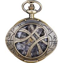 Bronze Quartz Pocket Watch Retro Pocket Fob Watch Pendant Necklace Pocket Watch Men Womens Gift ruda