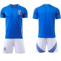 Europos Taurė Italijos Namų Futbolo Uniformos Rinkinys Marškinėliai Nr. 14 Chiesa Jr. 18 Barrera Nacionalinė komanda #22