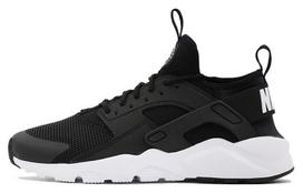 Nike Air Huarache Run Ultra Low 'Juoda Balta' Gs 847569-002 35.5