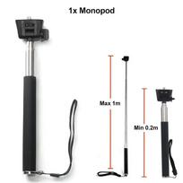 Selfie Stick Waterproof Hand Grip Adjustable Extension Monopod Pole for Gopro Hero 13 12 11 10 9 8 7 6 5 DJI AKASO SJ4000 SJ5000