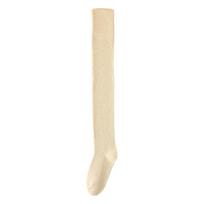 Knee-high Socks, Pure Cotton Women's Autumn Thickened Thigh Socks, Anti-slip and Non-dropping Long Socks, College-style Long Socks 1 pair