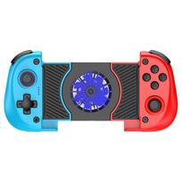 X3 Mobile Phone Gamepad Hall Effect Joystick Bluetooth-Compatible Mobile Phone Gaming Controller Turbo for Android/iOS/Switch/PC mėlyna