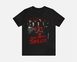 Michael Jackson Marškinėliai, Thriller, Michael Jackson Unisex trumpomis rankovėmis Unisex Marškinėliai XL