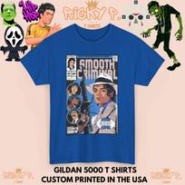 Michael Jackson Smooth Criminal Komiksų 100% Medvilnės Marškinėliai Vyriški Marškinėliai Viršus Unisex Storo Medvilnės Marškinėliai M