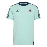 Adidas Originals Trejų Dryžuoti Sportiniai Marškinėliai Trumpomis Rankovėmis, Apvalia Kaklo Iškirpte Vyriški Viršutiniai Drabužiai KE2928 XL