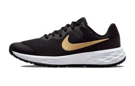 Nike Revolution 6 'Black Metallic Gold' GS DD1096-002 36