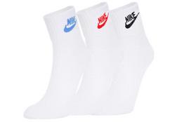 Nike Everyday Essential Ankštos kojinės 3 poros Baltos DX5074-911 M