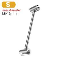 1/2Pcs Double Head Door Hinge Repair Spanner 8-19mm/19-25mm Adjustment Labor-Saving Wrench  Home Hinge Gaps Repair Hand Tools