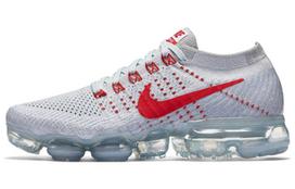 Nike Air VaporMax Pure Platinum University Red Women's 849557-060 38.5