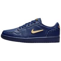 Air Jordan 1 Low Method of Make Midnight Navy Moteriški sportbačiai Mėlyni Metallic-Auksiniai FN5032-400 38.5