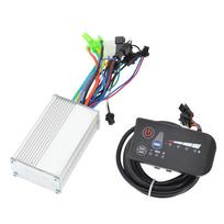 36V 250W/350W Brushless Electric Bicycle E-Bike Controller + Led Switch Display