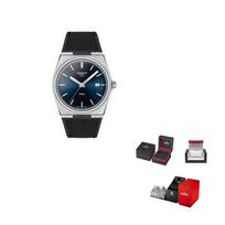 TISSOT PRX Quartz Movement 100m Water Resistance Men's Watches Watch 40mm Blue Dial Stainless Steel Case T137.410.17.041.00 Regular Watch Box