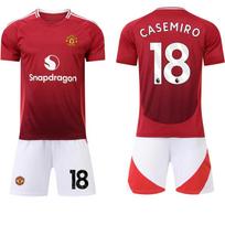 2024-25 Manchester United red home jersey #10 Rashford Football Jerseys 22