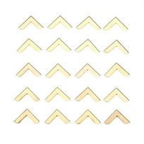 20Pcs Book Scrapbooking Albums Menus Folders Collar Corner Protectors Decorative Bracket For Wood Box Furniture Hardware 20*5mm auksas