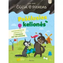 Knyga ČIŪČIA IR PIRATAS. PAŠĖLUSIOS KELIONĖS.  LAVINAMOSIOS UŽDUOTYS IR DAUGIAU NEI 100