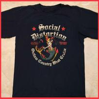 Social Distortion Grupės Tour Muzikinis Marškinėlis S Dydžio Iki 3XL - Vyriškas Vasaros Medvilninis Grafinis Marškinėlis S įvairiaspalvis