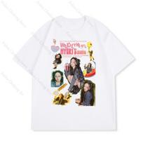 Lee Hyeri 2025 Macau Fan Meeting Fans Tshirt Letter Print Summer Short Sleeve Tee Kpop Unisex Womens Clothes Cotton Tshirts S