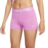 Nike Pro Sportiniai Šortai Moteriški Šviesiai Rožiniai/Balti Vidutinio Intensyvumo CZ9860-504 L