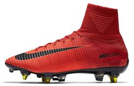 Nike Mercurial Superfly 5 Futbolo Batai Vyriški Vidutinio Aukščio Raudoni/Juodi 889286-616 41