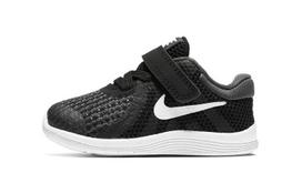 Nike REVOLUTION 4 Revolution 4 Breathable Cushioning Low top Running Shoes Black Infant And Toddler 943304-006 26
