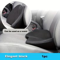 Automobilio sėdynės pagalvėlė, Mini sėdynės pagalvėlė automobilių sėdynėms, Aukštį didinanti sėdynės pagalvėlė juoda
