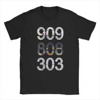 Roland 909 808 303 Classic Synth Drum Machine Unisex Printed T Shirt Summer Casual Short-sleev Popular O Neck Pure New Style Tees Unisex 4XL