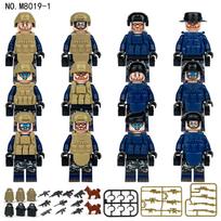 Karinė serija Specialiųjų pajėgų kareivis Minifigūrėlė Statybiniai kaladėlių žaislai