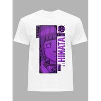 Naruto Anime Hinata Vyriški ir Moteriški Vasariniai Marškinėliai Harajuku Retro Trumpomis Rankovėmis Oversized Laisvi Laisvi Sportiniai Patogūs Y2k Viršus S balta