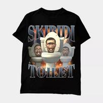 Skibidi Tualetas Sigma Ohio Gyatt Marškinėliai Marškiniai Marškinėliai Marškiniai.webp Unisex Marškinėliai L